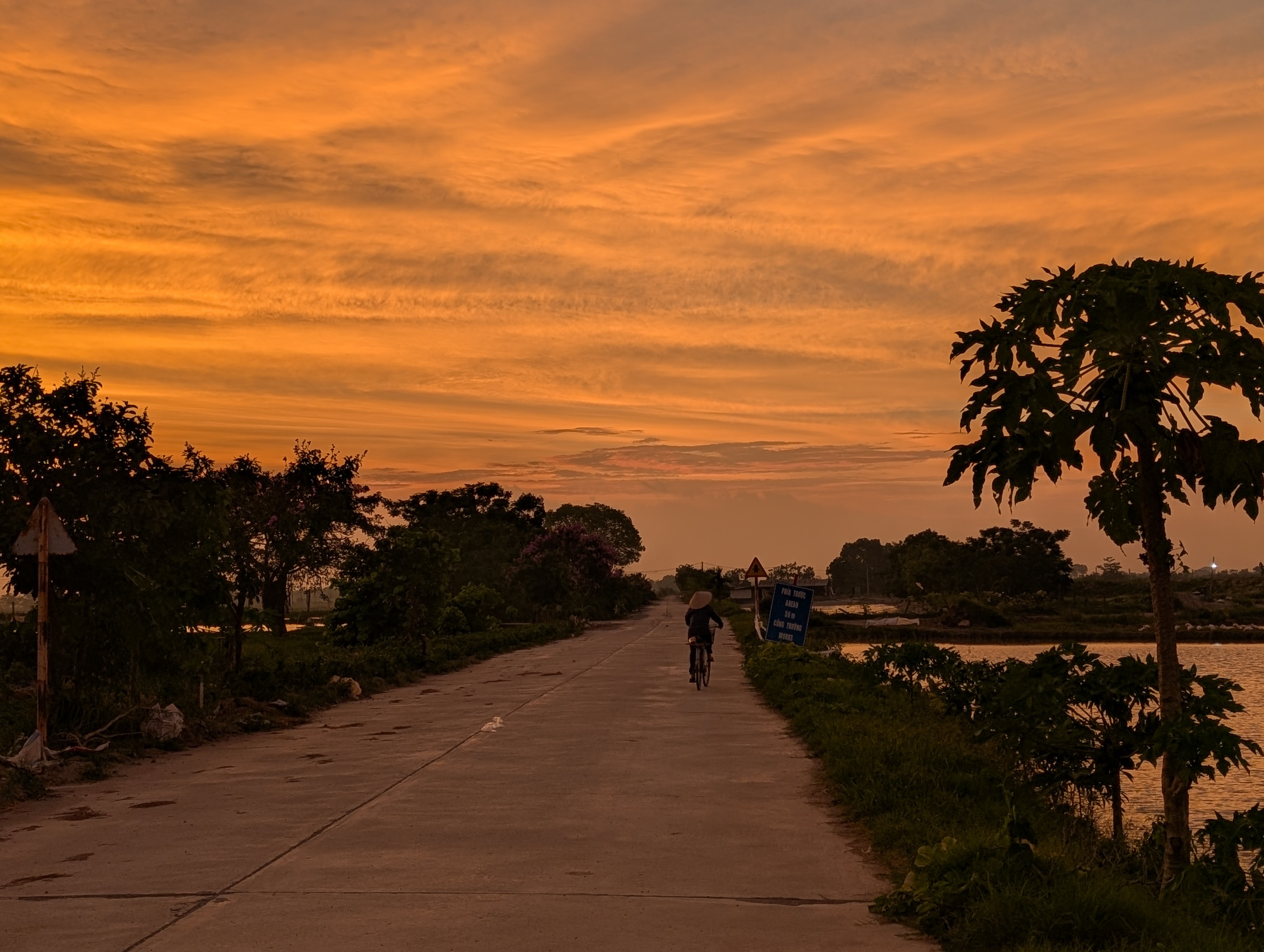 Street scene with pedestrians