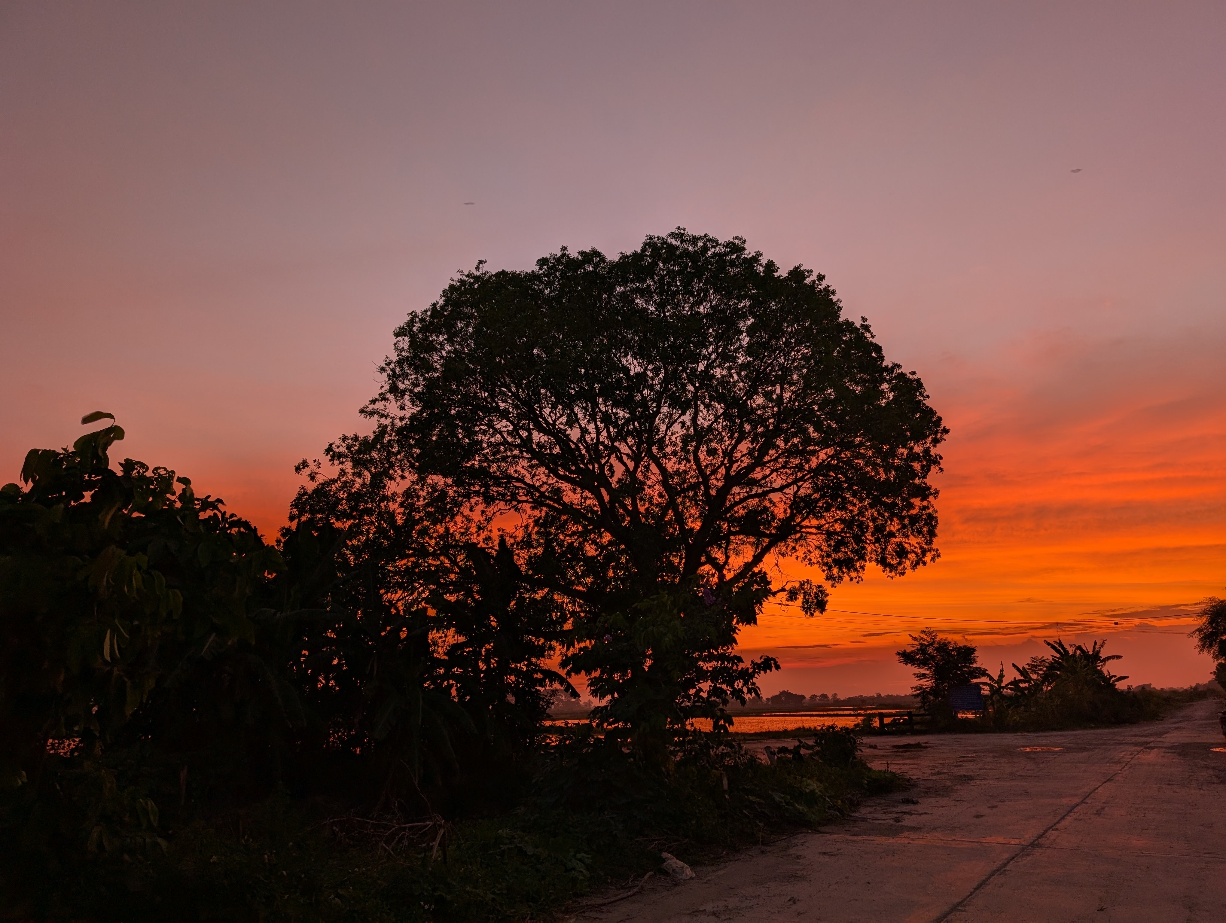 Street with older style buildings